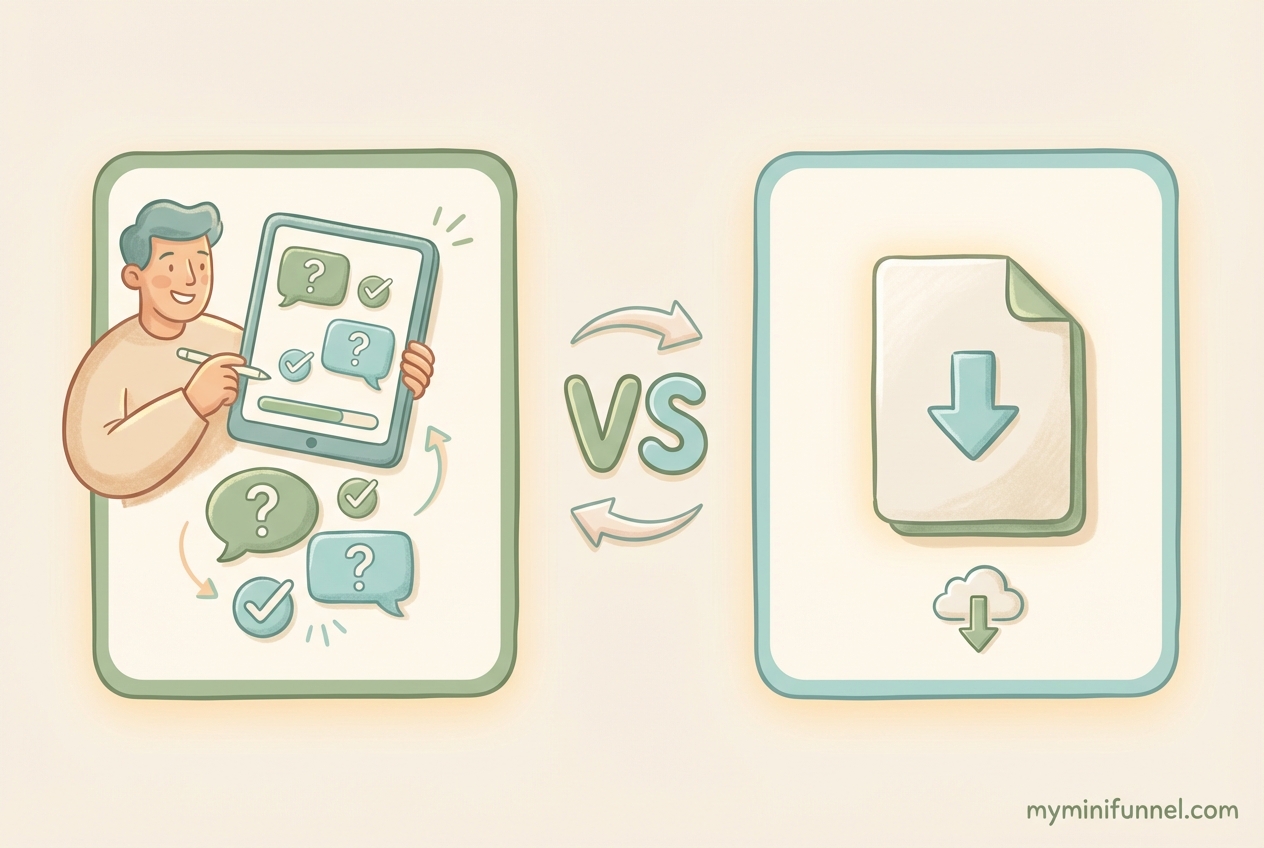 Interactive vs Static Lead Magnets: Which Converts Better for Coaches?