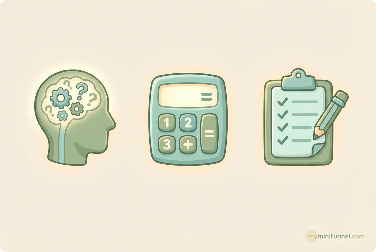 Types of interactive lead magnets for coaches: personality quizzes, calculator-based lead magnets, knowledge assessments, and recommendation quizzes